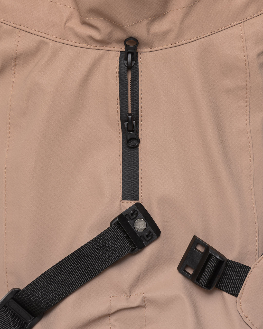 PAIKKA Visibility Hunderegenmantel Taupe NEU