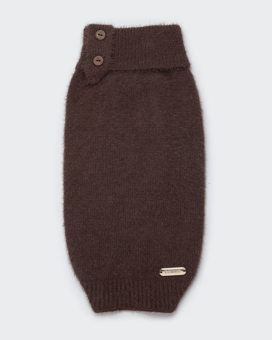 Furry Knit Sweater Choco NEW