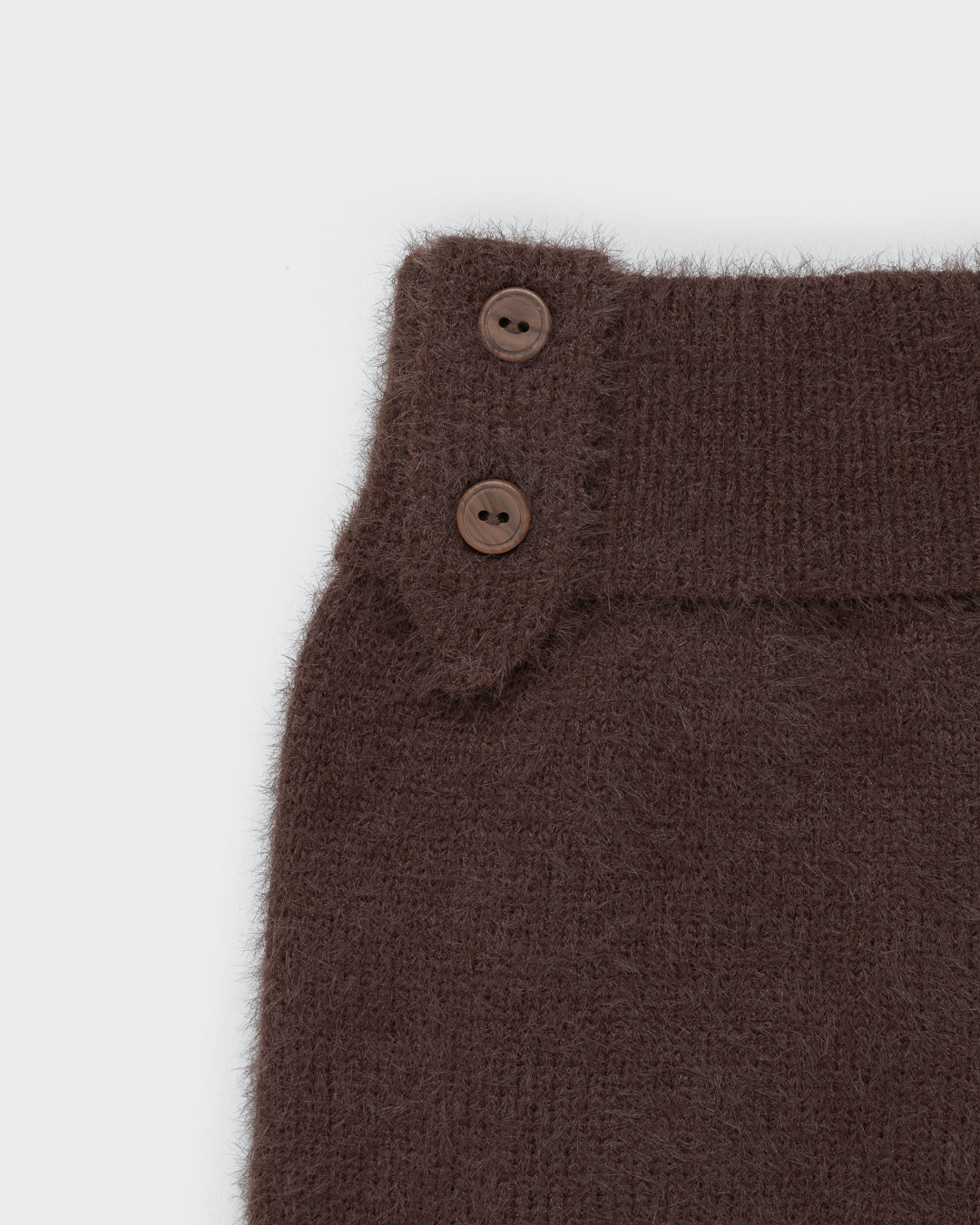 Furry Knit Sweater Choco NEW