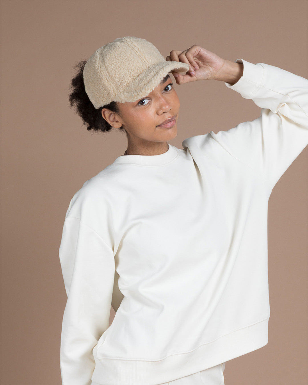 Casquette PAIKKA Sherpa Taupe