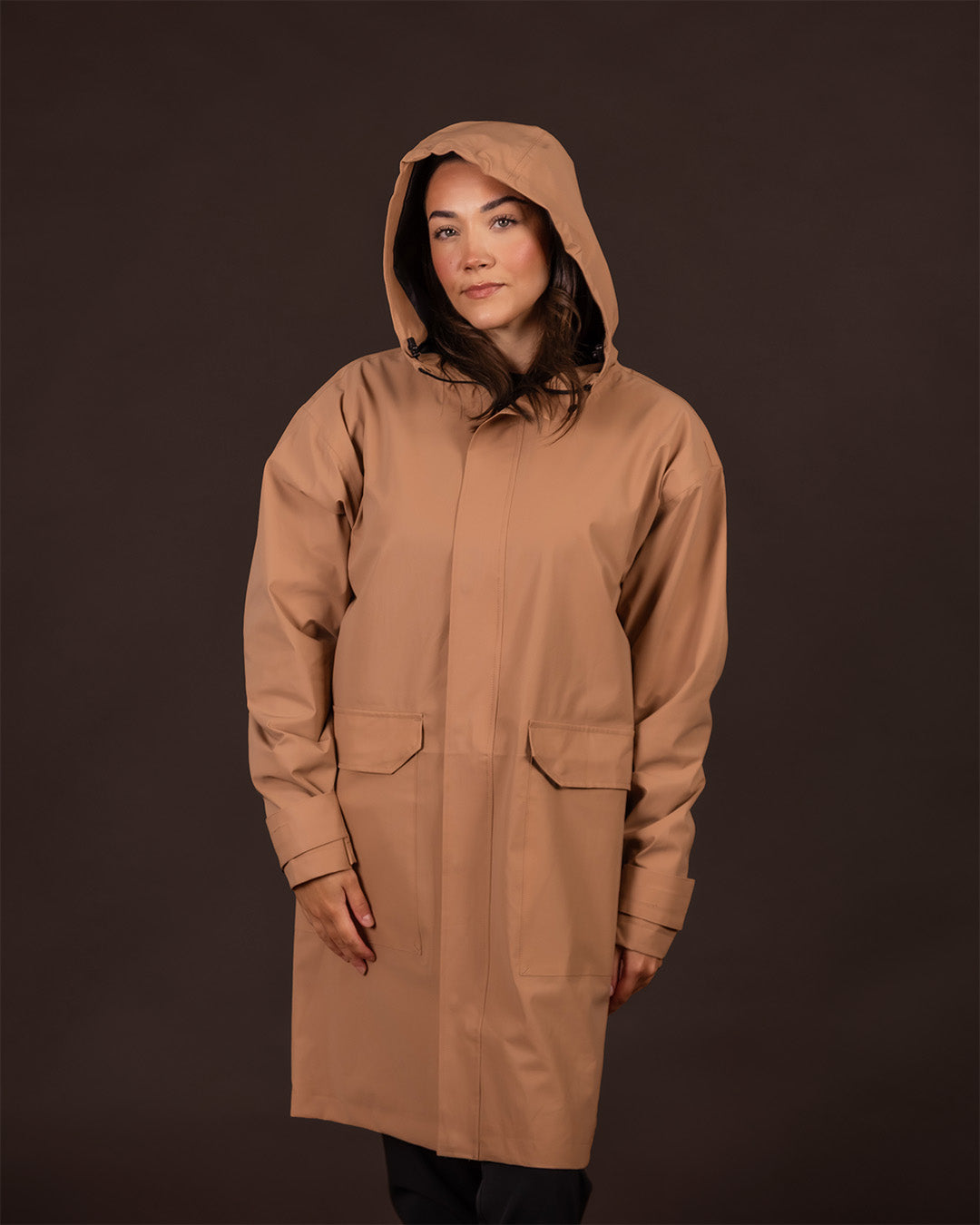 Human Raincoat SADE Taupe
