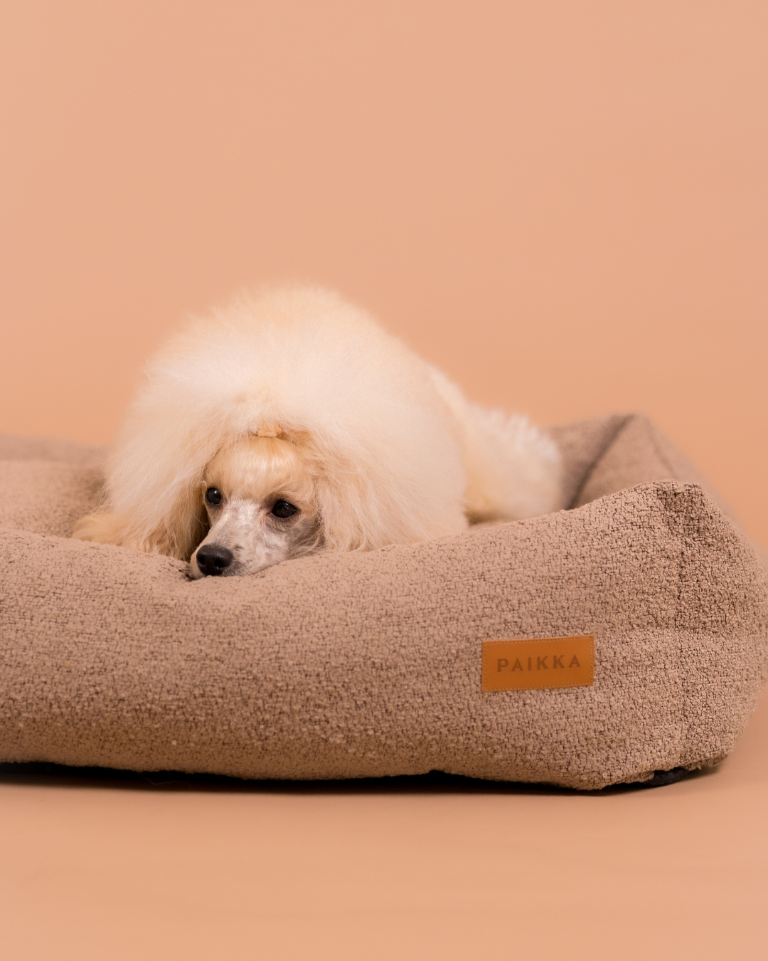 PAIKKA Bouclé Bed for Dogs