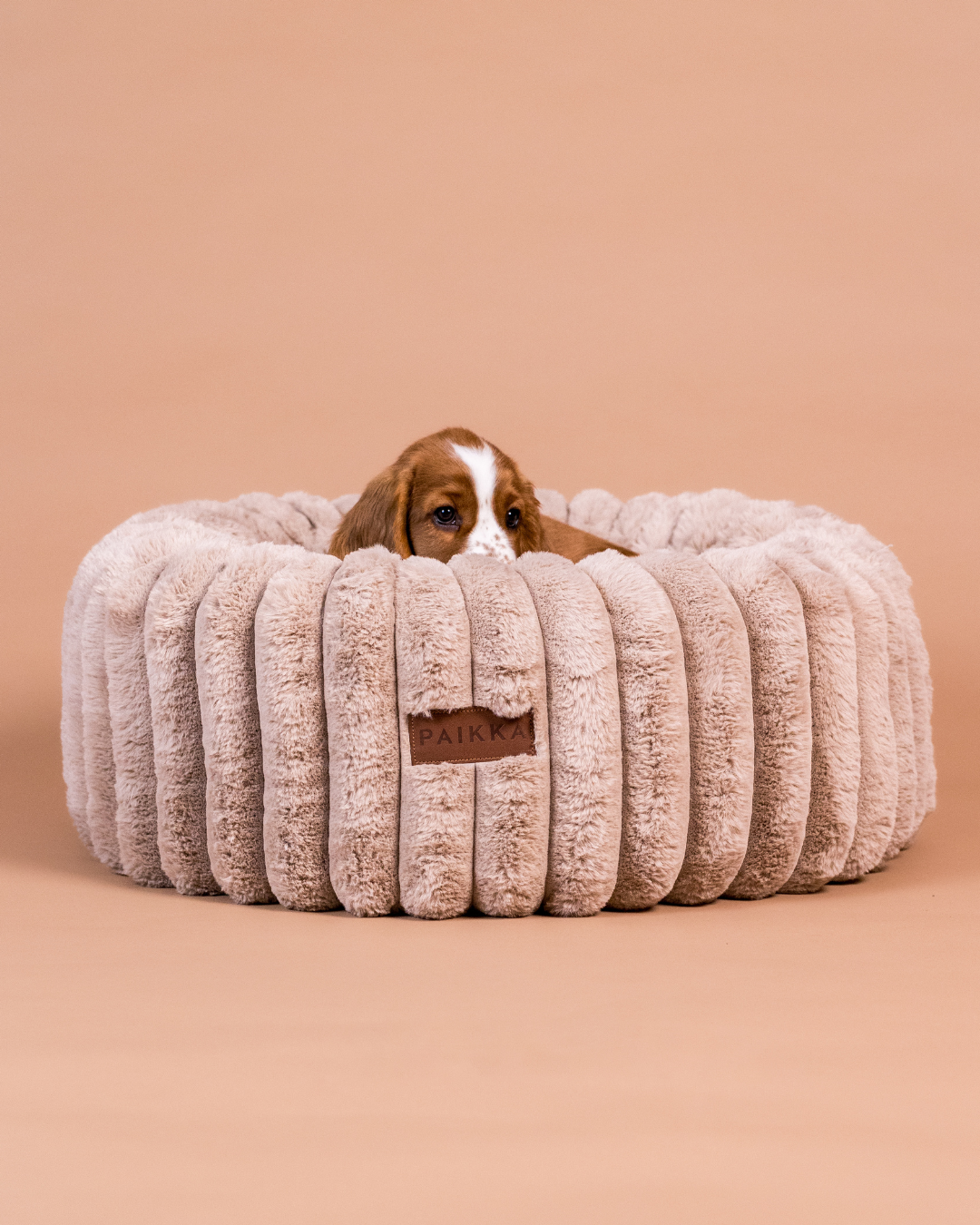 PAIKKA Orthopedisches Plush Hundebett Rund