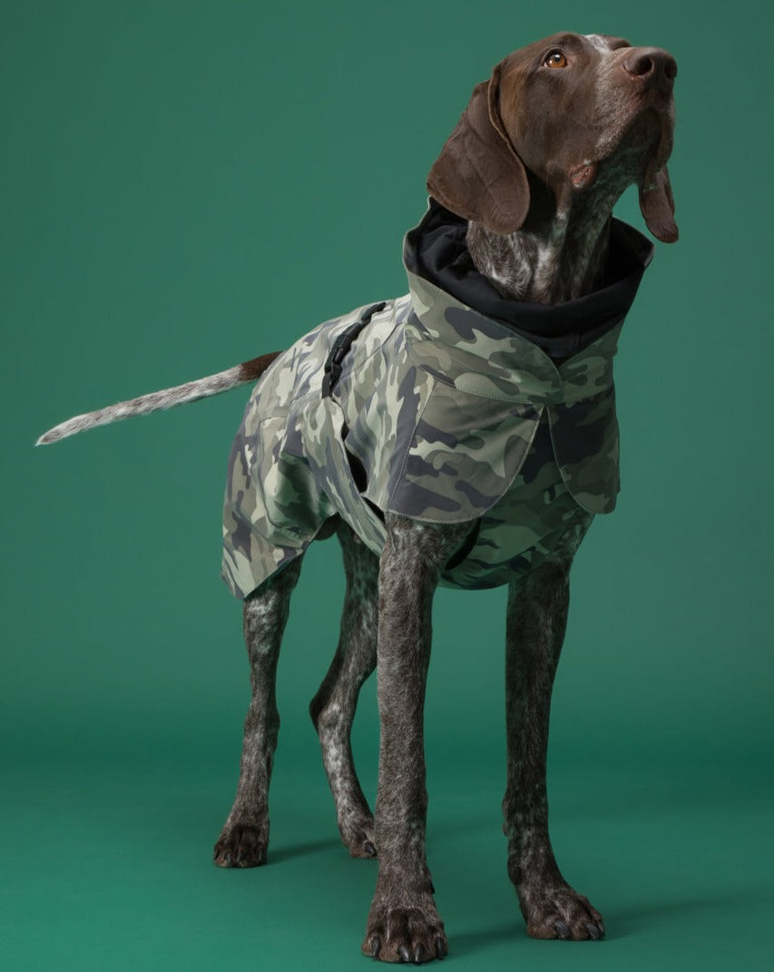 PAIKKA Recovery Raincoat Camo