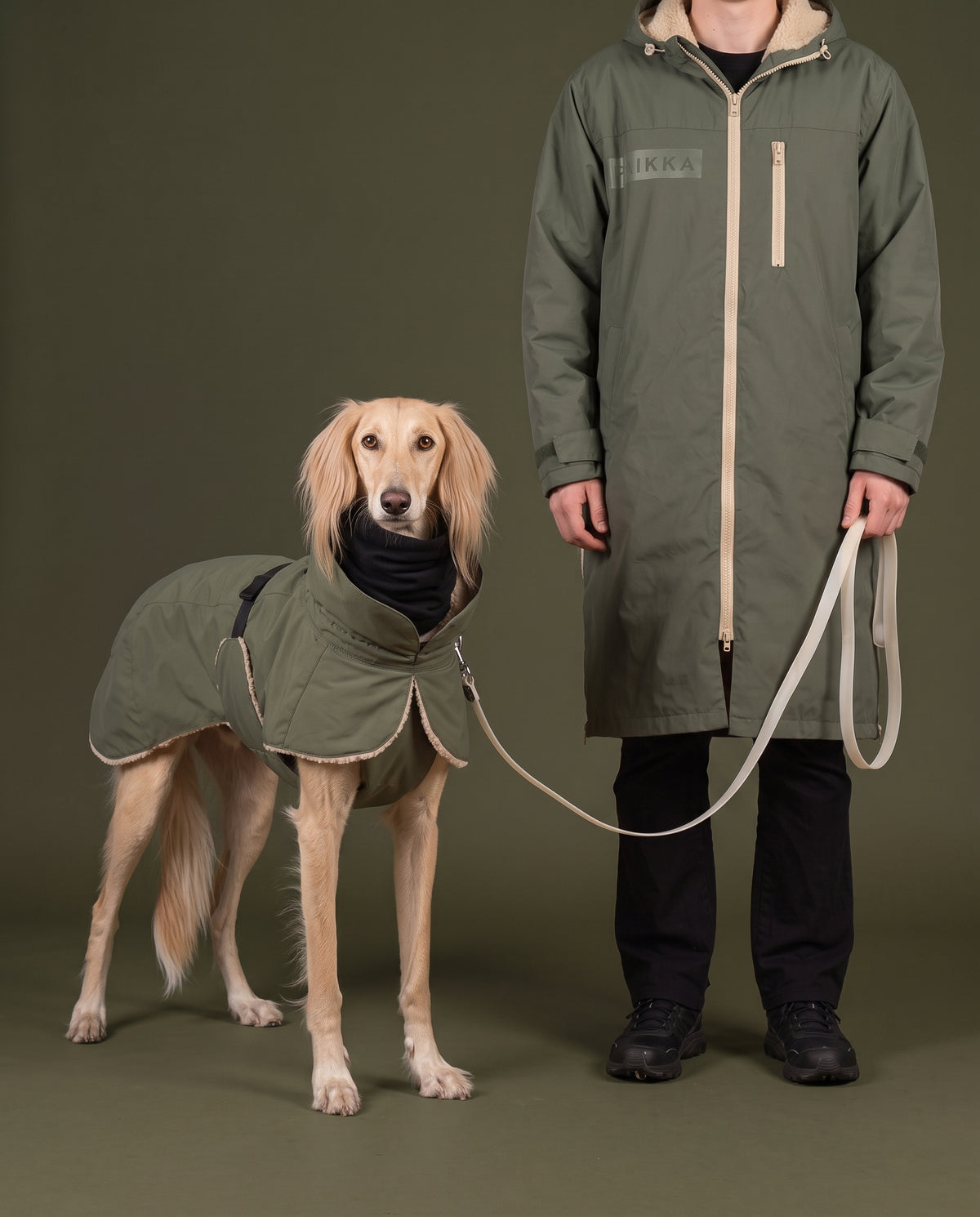 Kuura Winter jacket bundle for Dog & Human Thyme