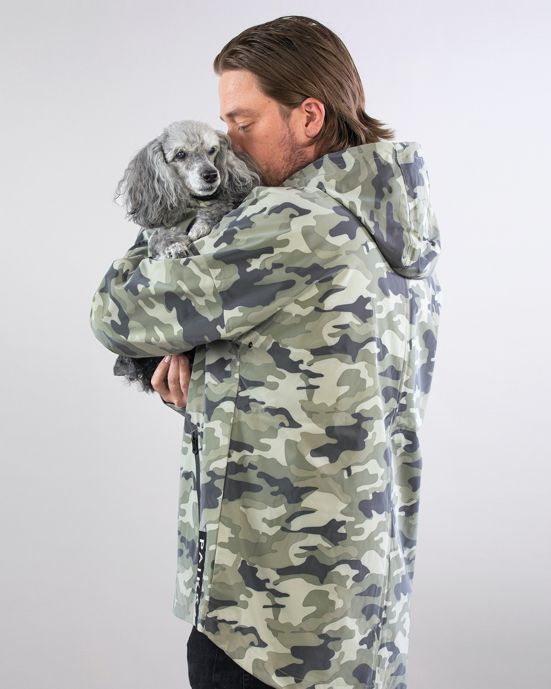 PAIKKA Human Visibility Raincoat Camo U