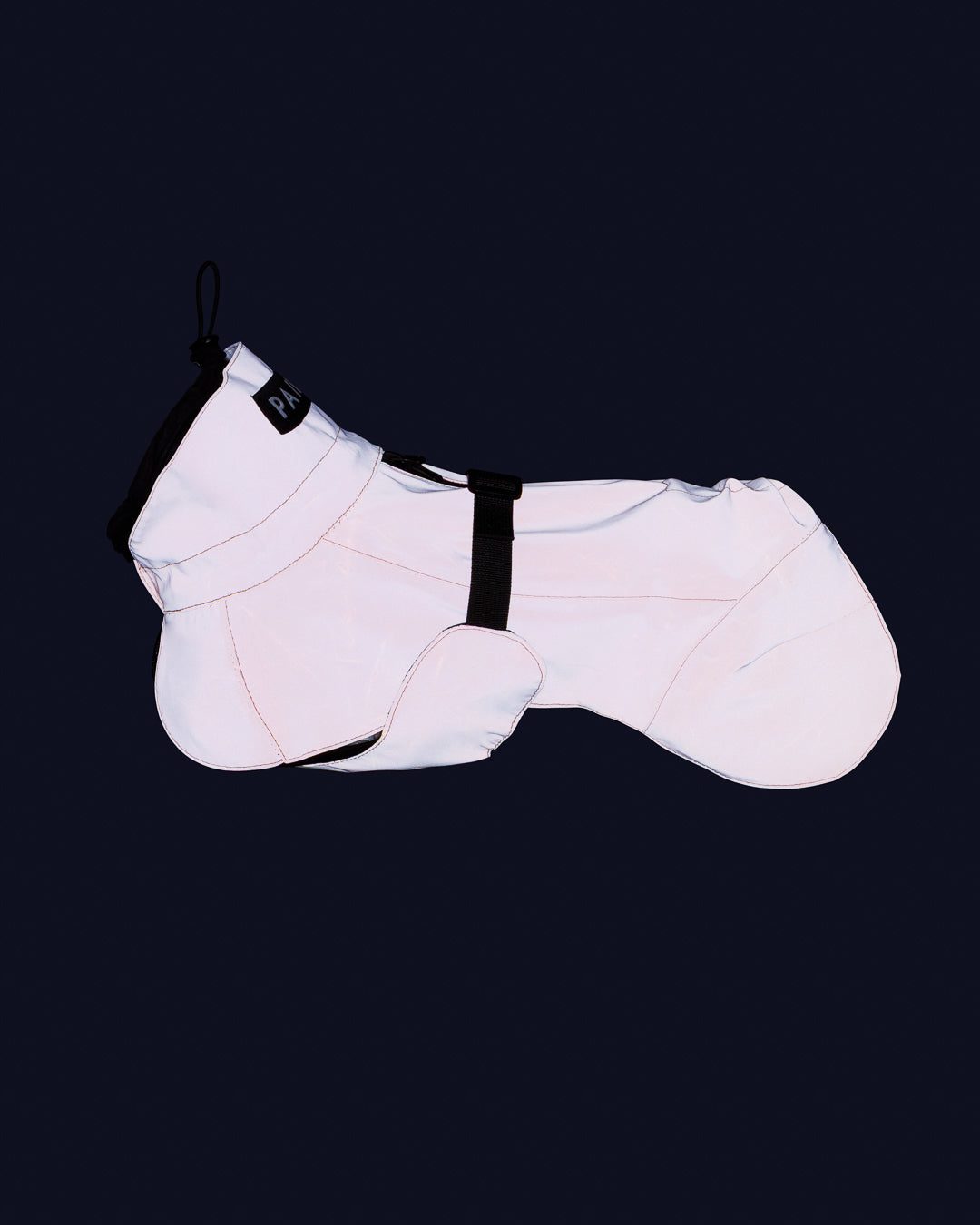 PAIKKA Visibility Raincoat Lite for Dogs Rose