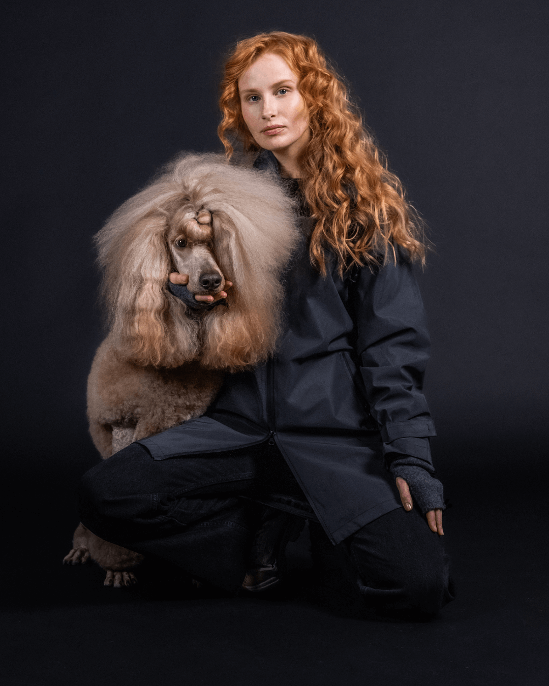 PAIKKA Human Visibility Raincoat Dark