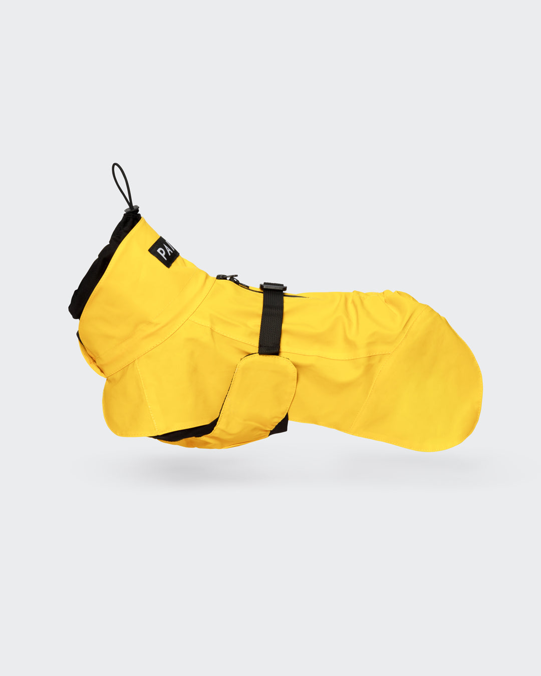 PAIKKA Visibility Raincoat Lite for Dogs Yellow
