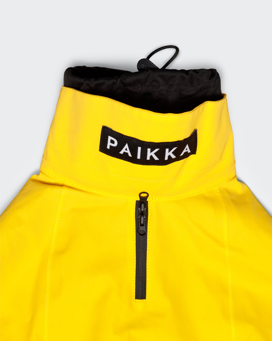 PAIKKA Visibility Raincoat Lite for Dogs Yellow