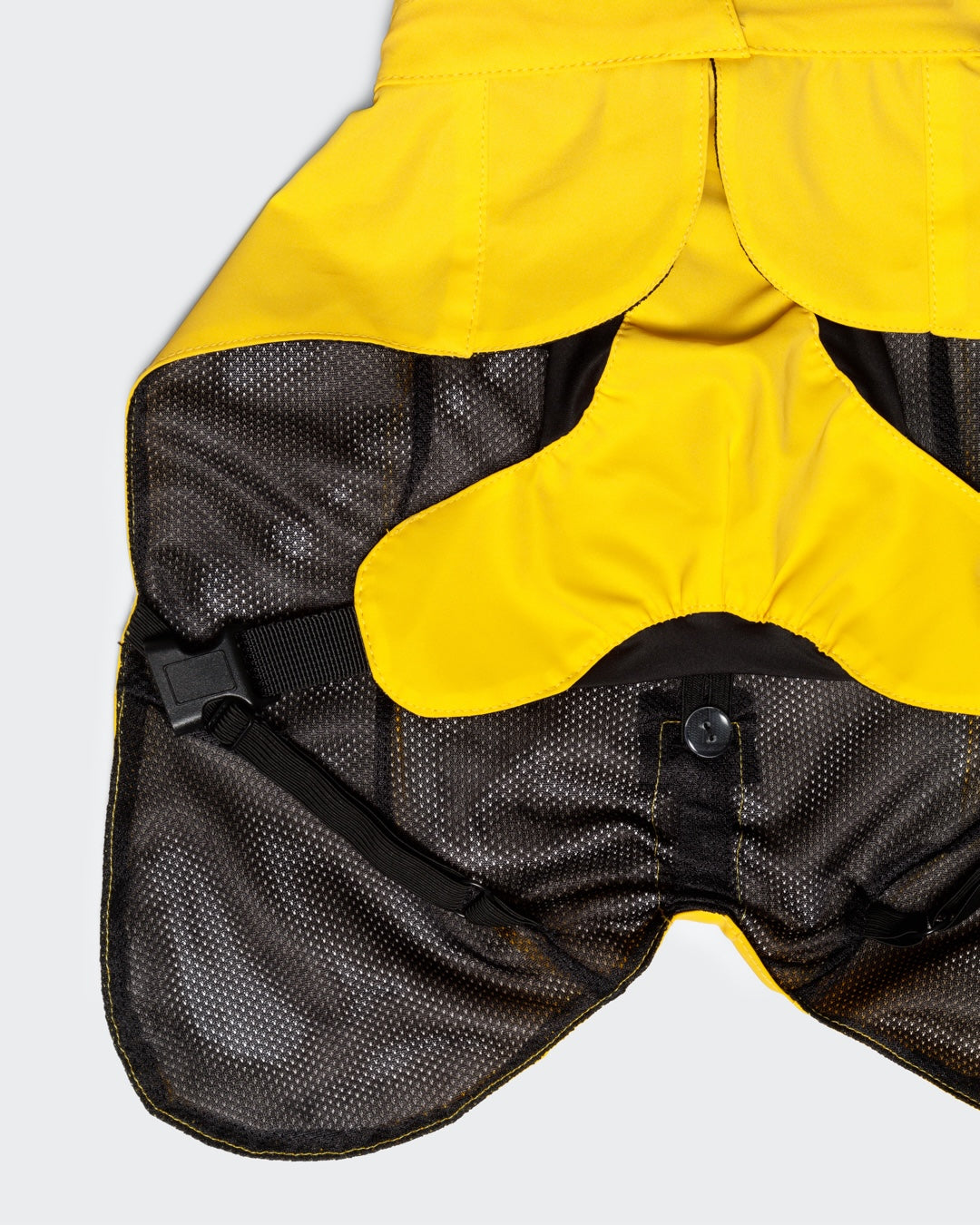 PAIKKA Visibility Raincoat Lite for Dogs Yellow