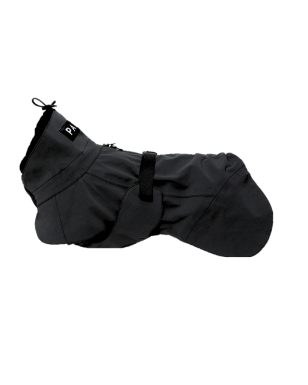 PAIKKA Recovery Hunderegenmantel Lite Schwarz