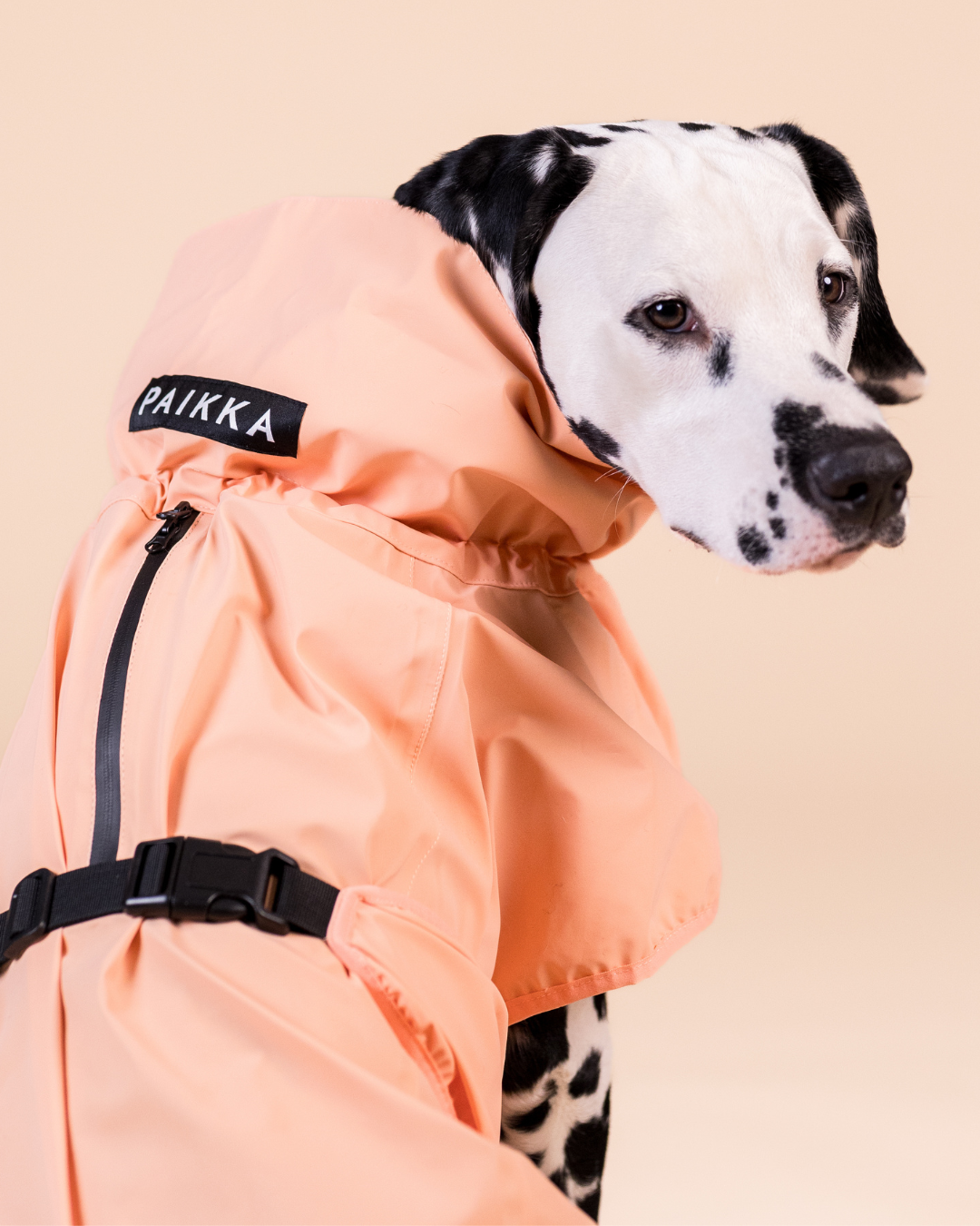 PAIKKA Reflective Shell Jacket Peach