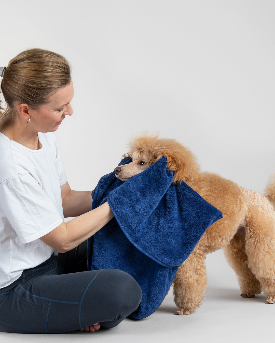 Serviette de séchage PAIKKA Bleu marine