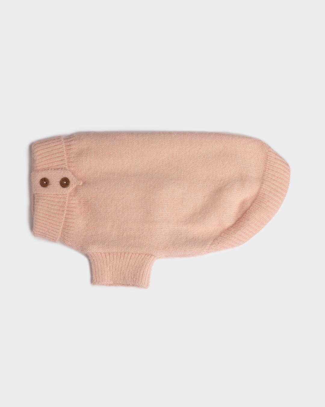 PAIKKA Furry Knit Sweater Rose
