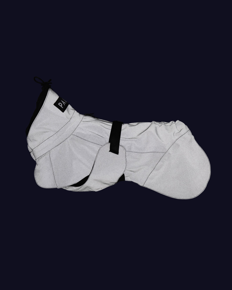 PAIKKA Visibility Hunderegenmantel Dark