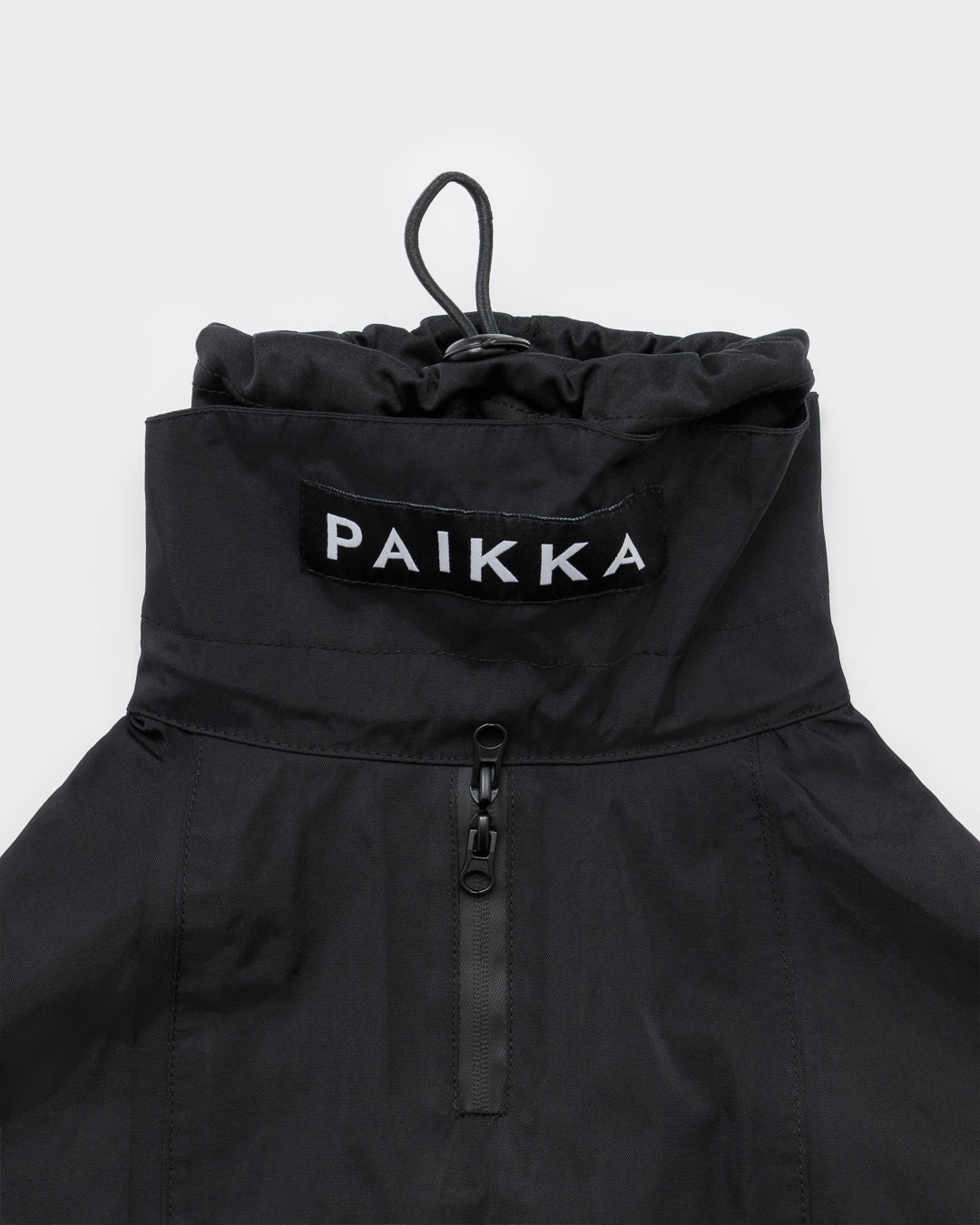 PAIKKA Recovery Hunderegenmantel Lite Schwarz