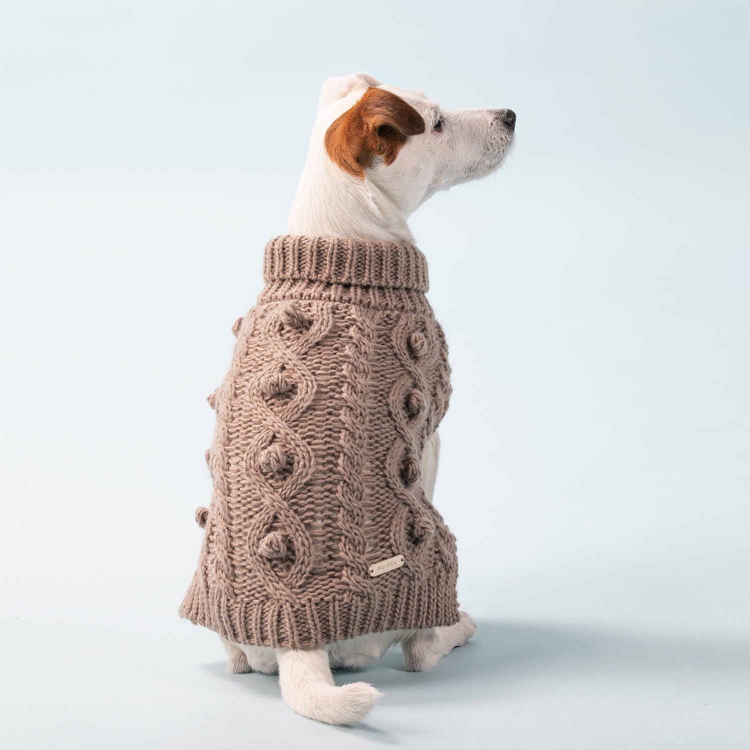 PAIKKA Handmade Knit Sweater Taupe