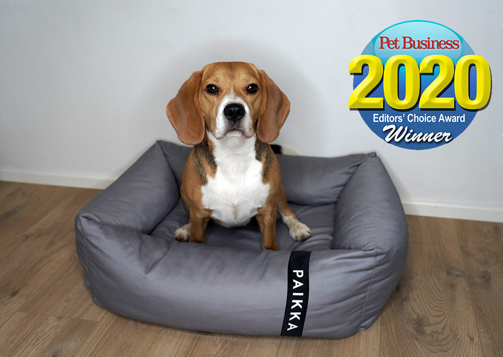 PAIKKA Recovery Orthopedic Bed awarded by Pet Business