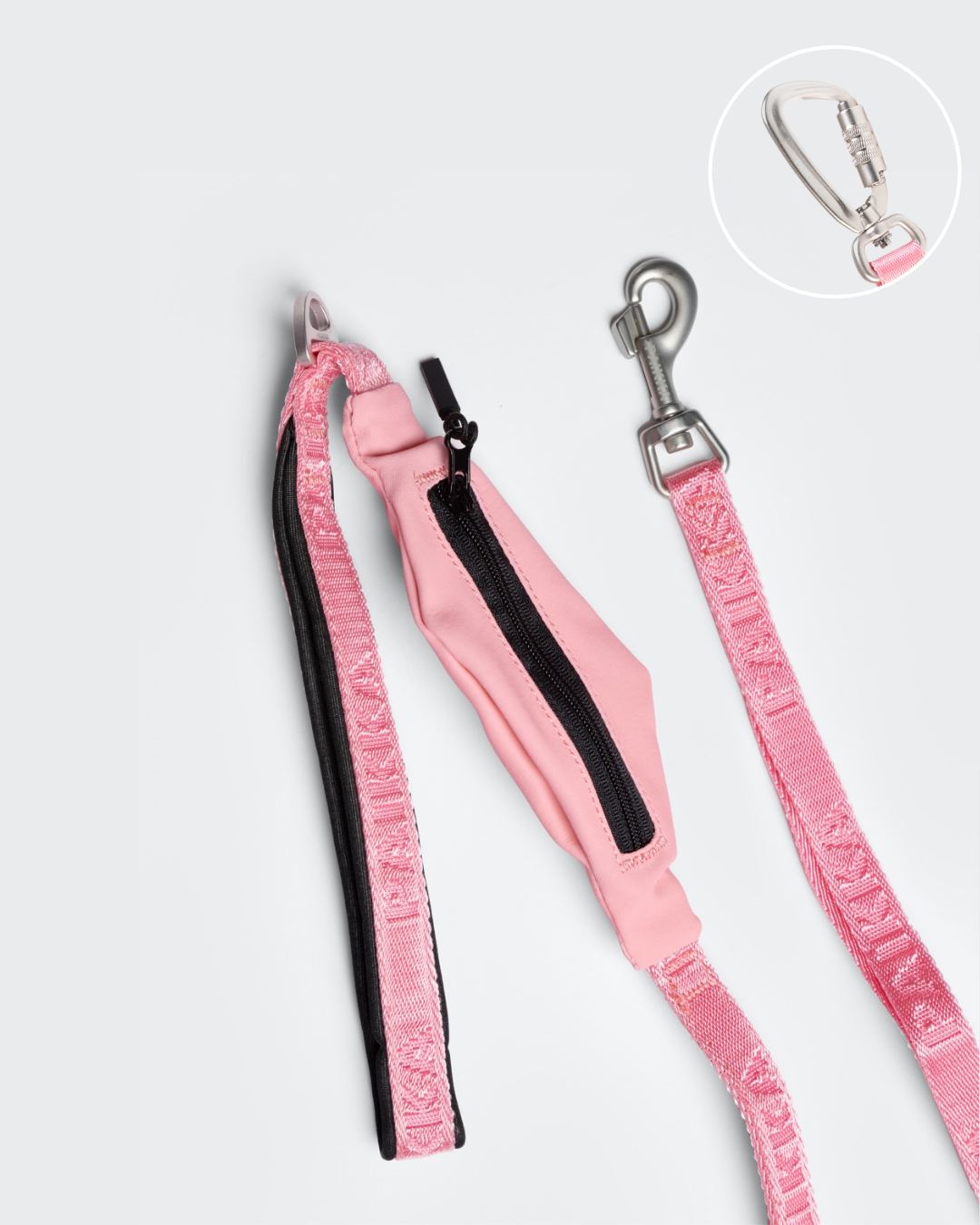 PAIKKA Visibility Leash Pink