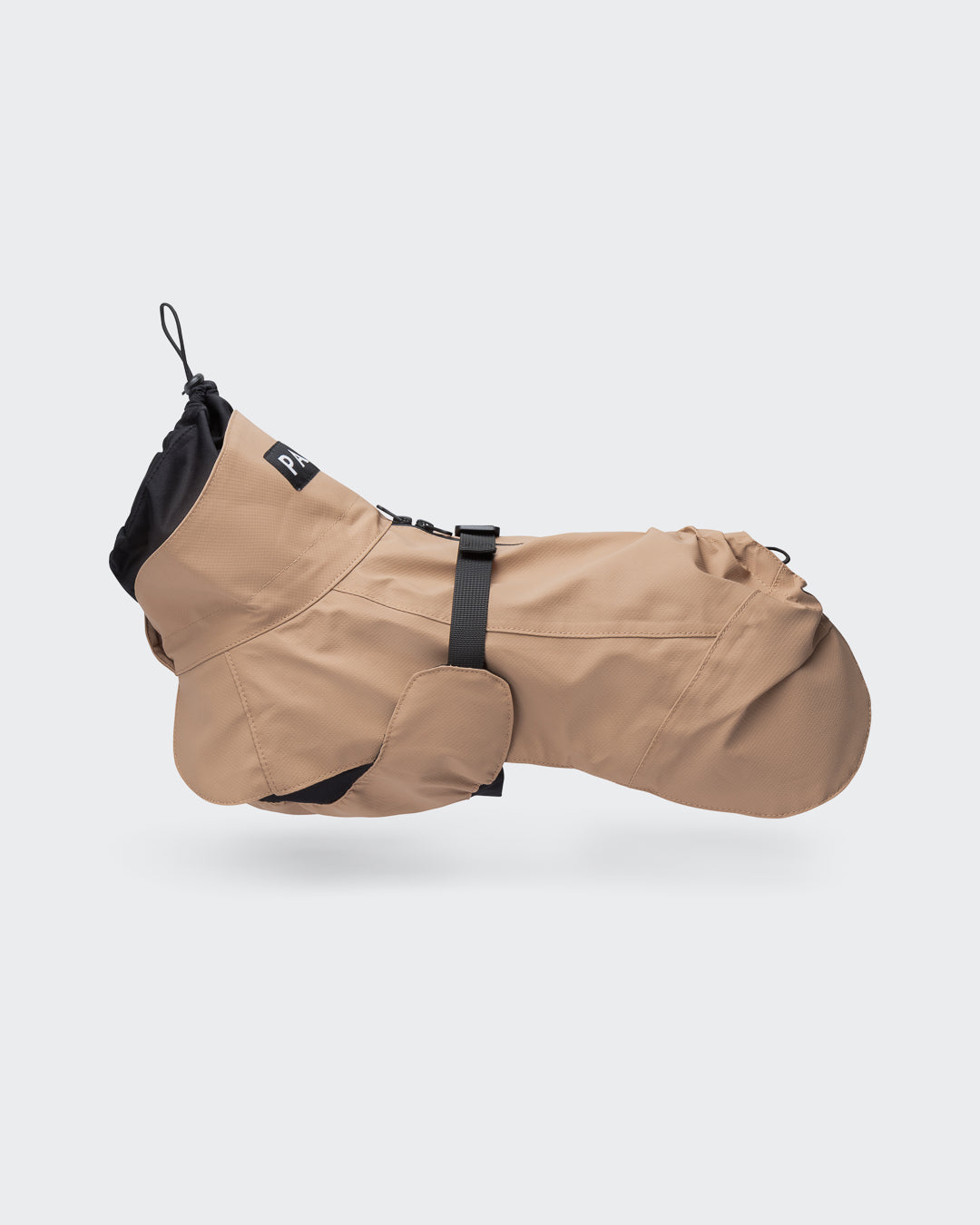 PAIKKA Visibility Hunderegenmantel Taupe NEU