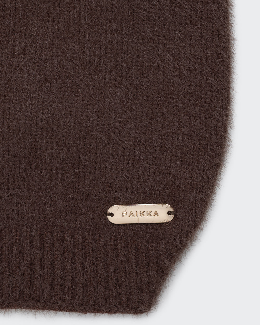 Furry Knit Sweater Choco NEW