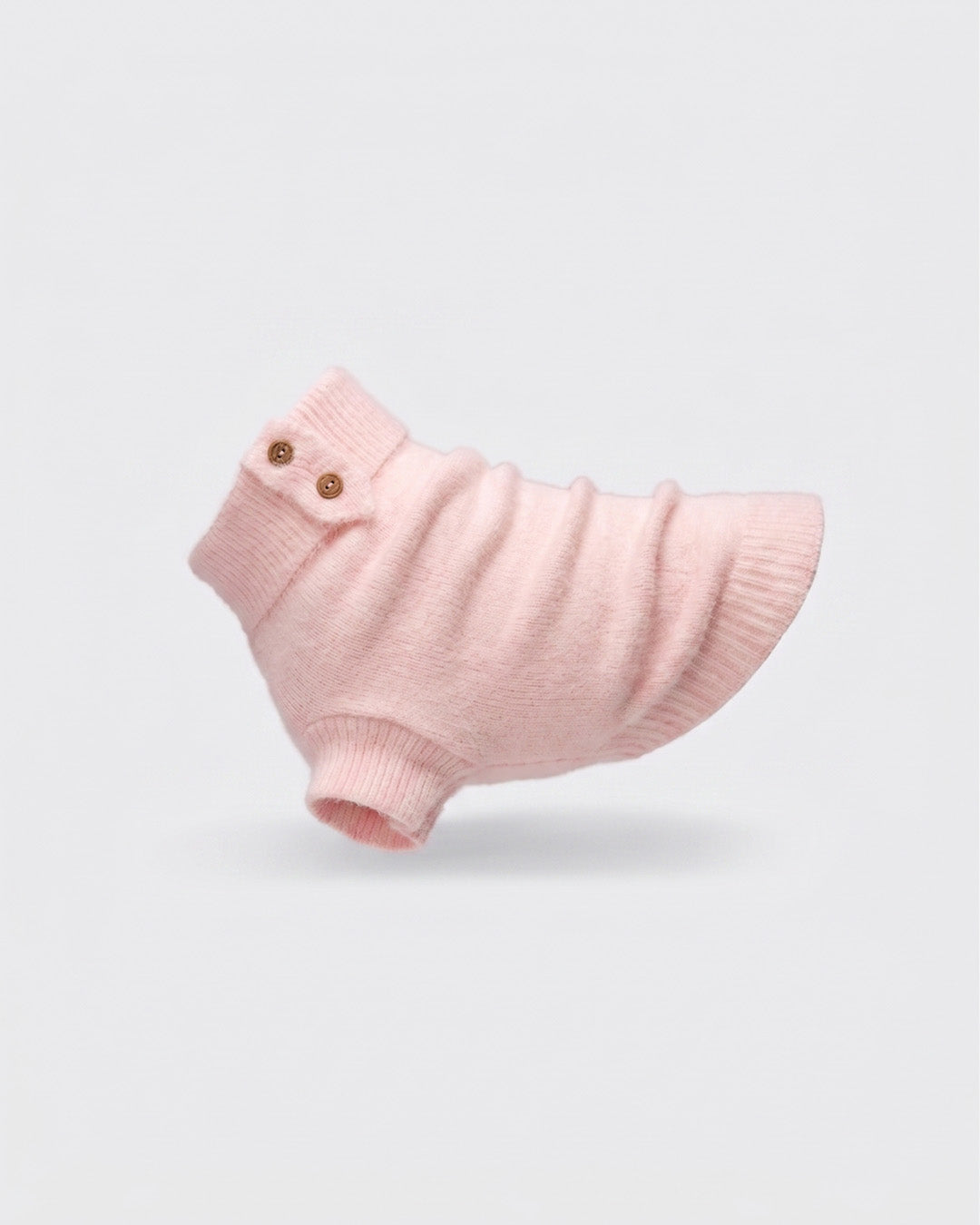 Furry Knit Sweater Pink NEW