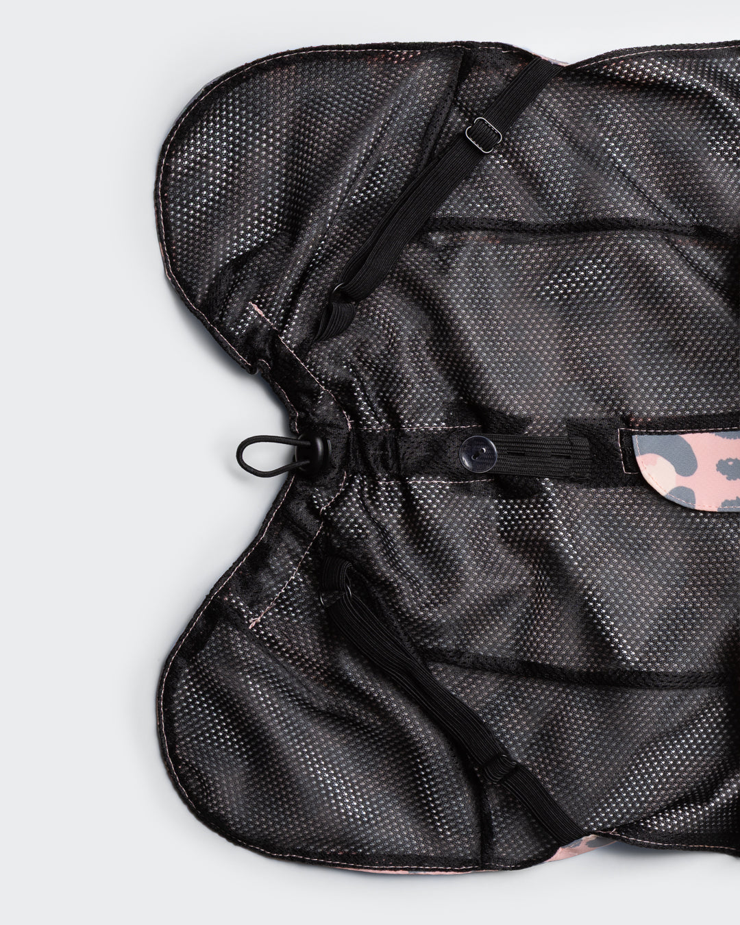 PAIKKA Visibility Hunderegenmantel Pink Leo NEU