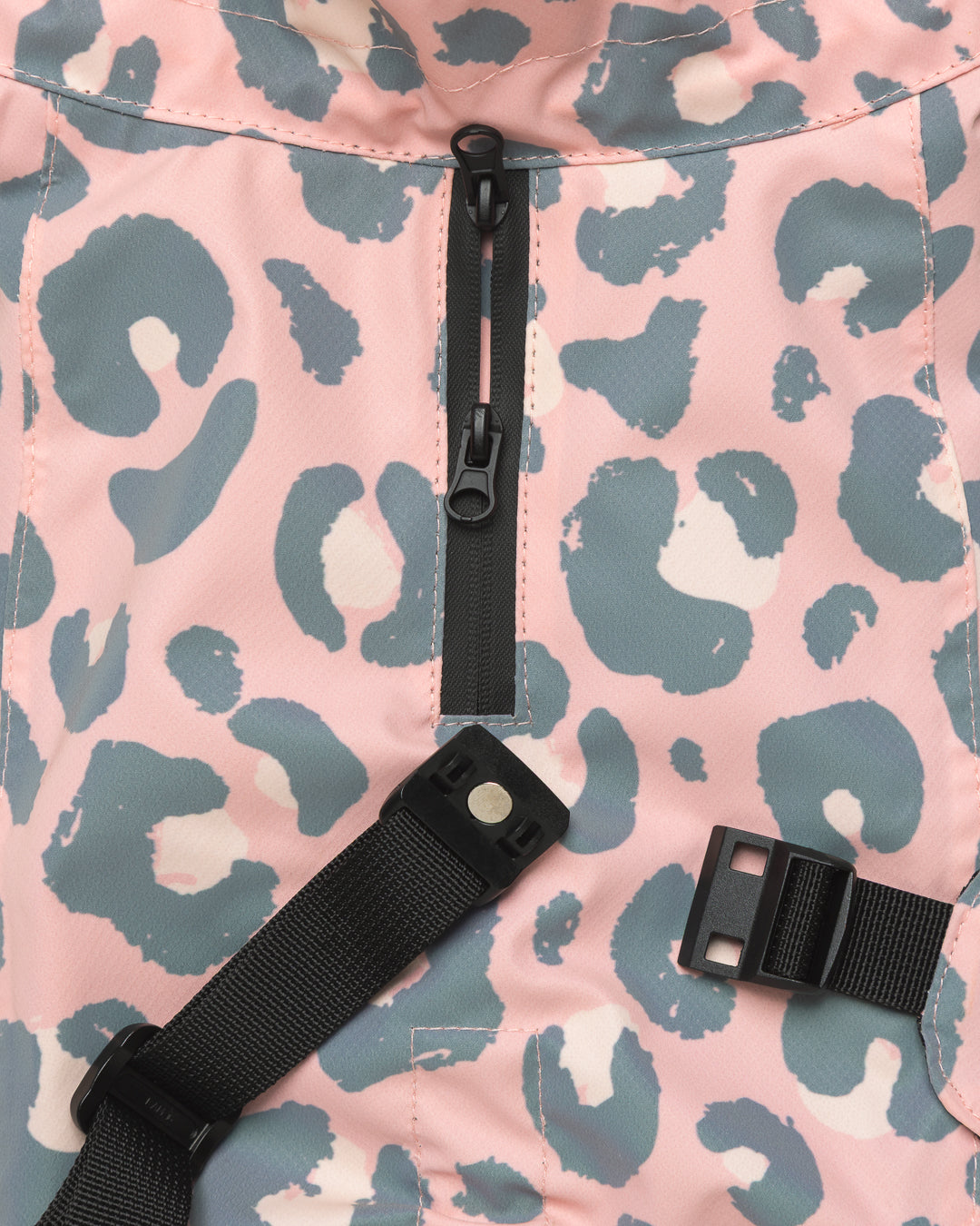PAIKKA Visibility Hunderegenmantel Pink Leo NEU