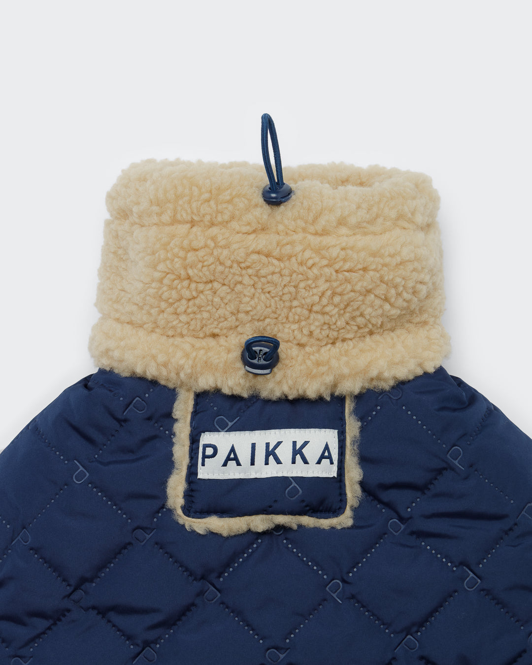 PAIKKA Veste Sherpa Bleu Marine