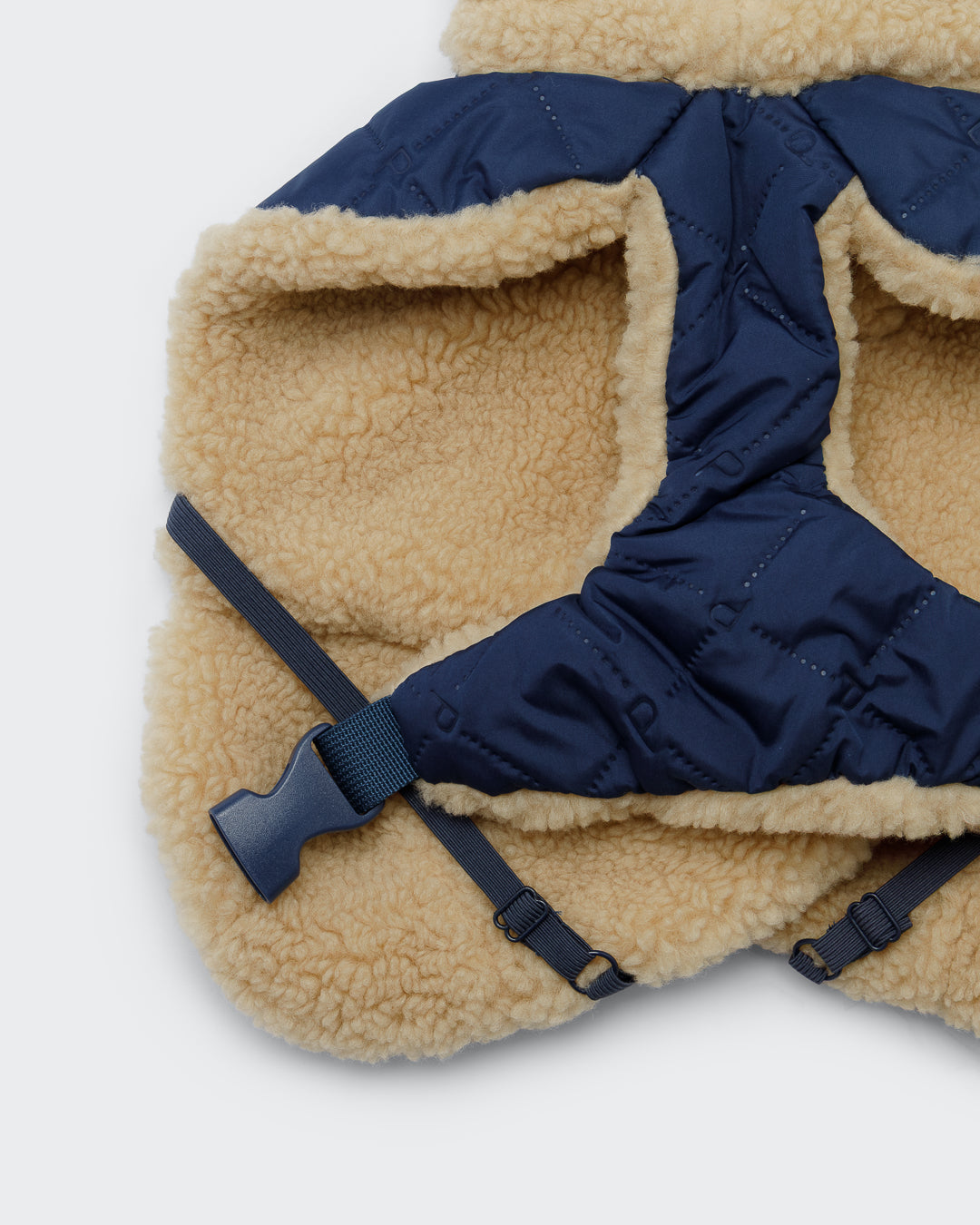 PAIKKA Veste Sherpa Bleu Marine