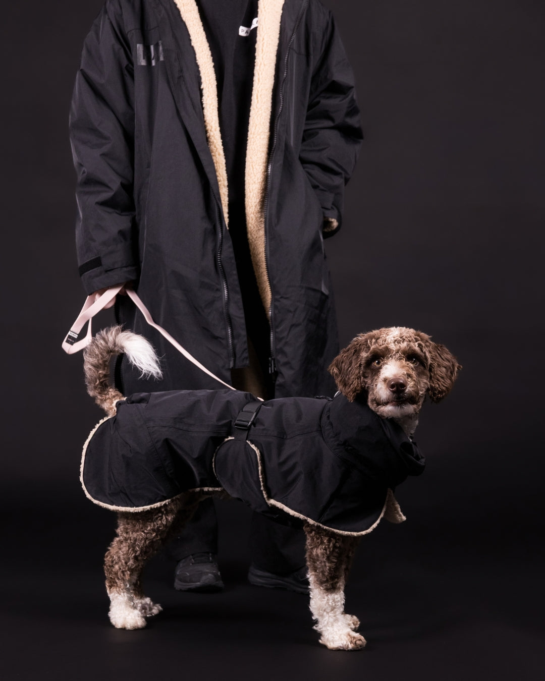 Kuura Winter jacket bundle for Dog & Human Black