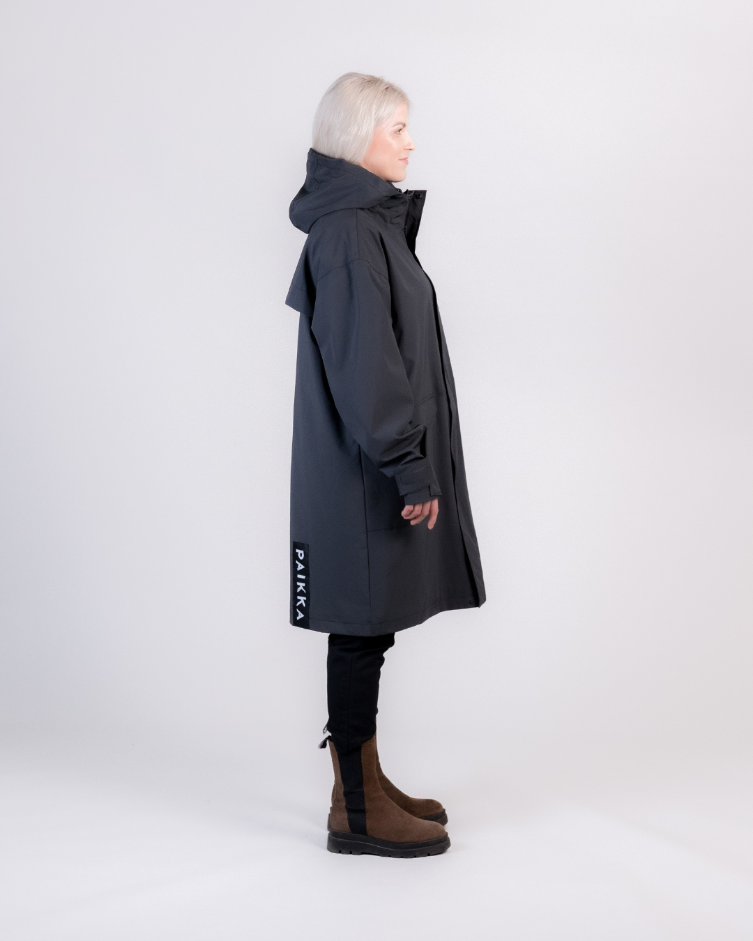 PAIKKA Human Regenmantel SADE Dark