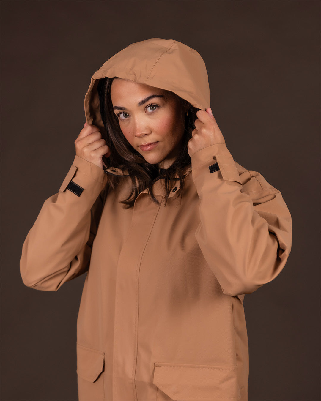 Human Raincoat SADE Taupe