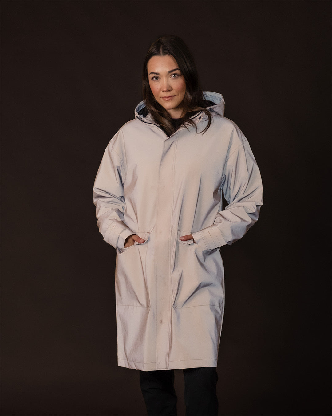 Human Raincoat SADE Taupe