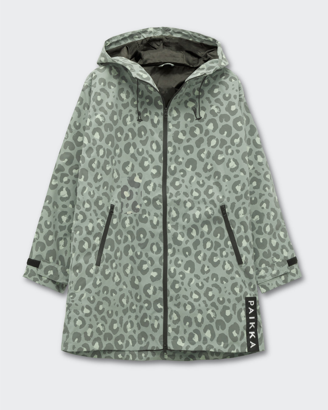 PAIKKA Human Visibility Raincoat Green Leo W