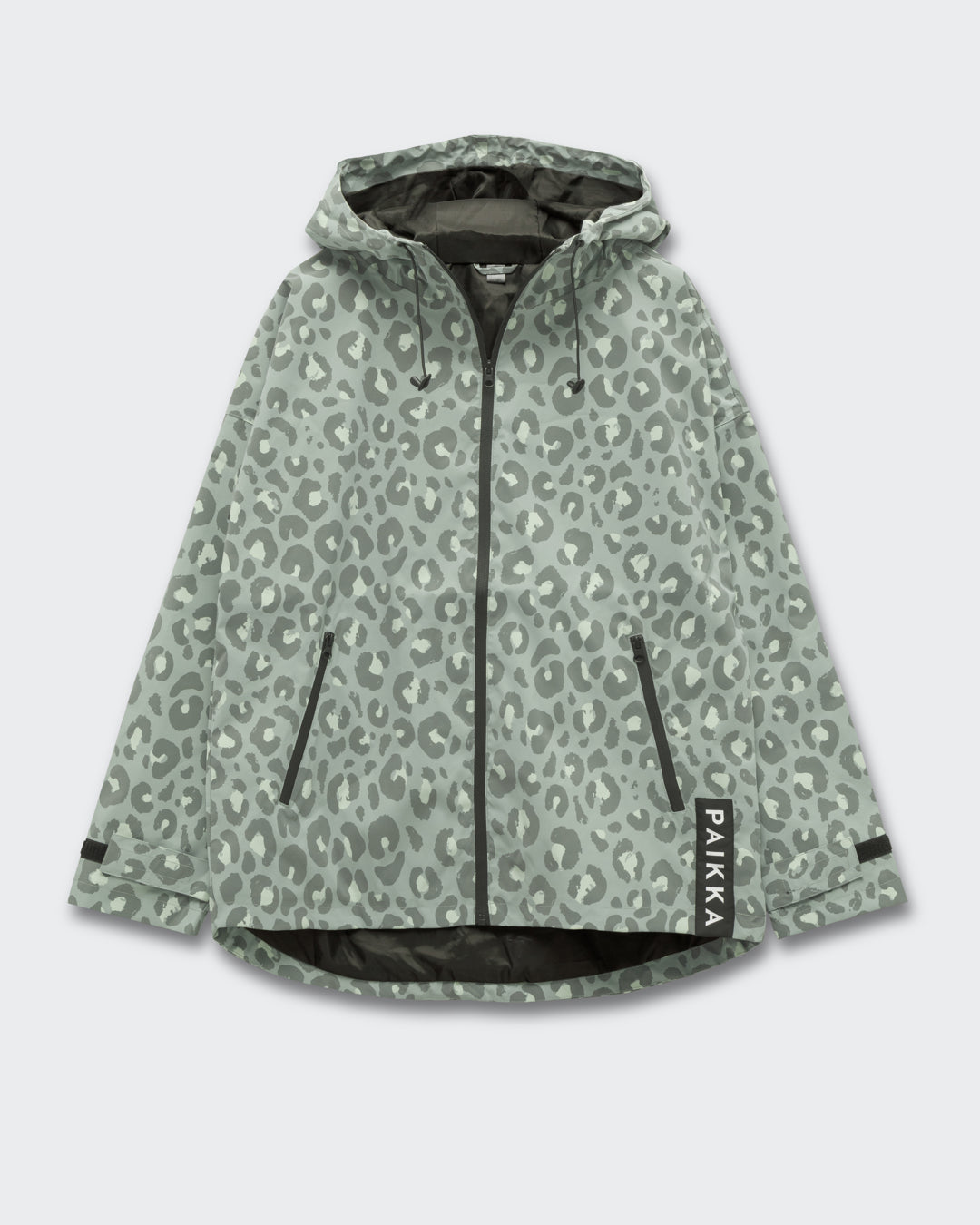 PAIKKA Human Visibility Raincoat Green Leo U