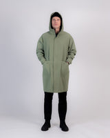 Human Regenmantel SADE Olive NEU