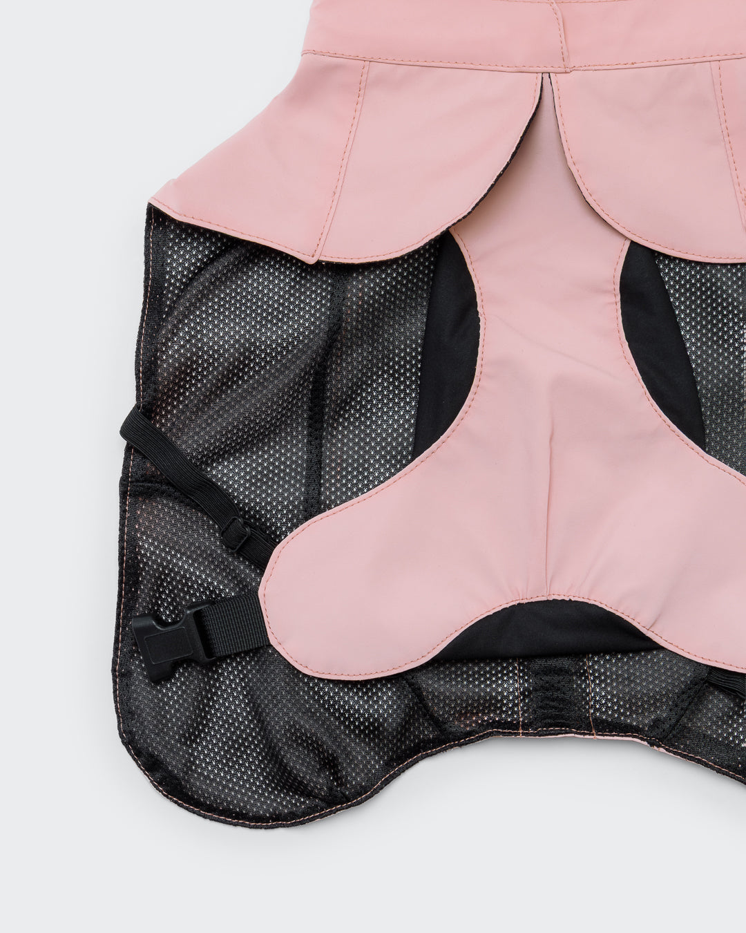 PAIKKA Visibility Raincoat Lite for Dogs Rose