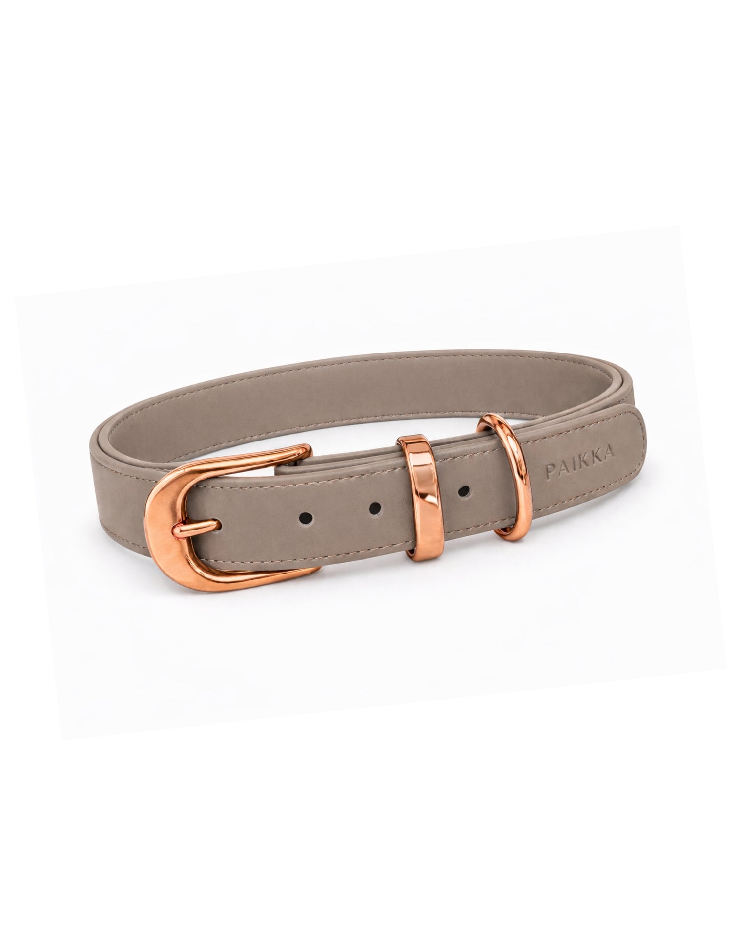 PAIKKA Lignify Hundehalsband Taupe