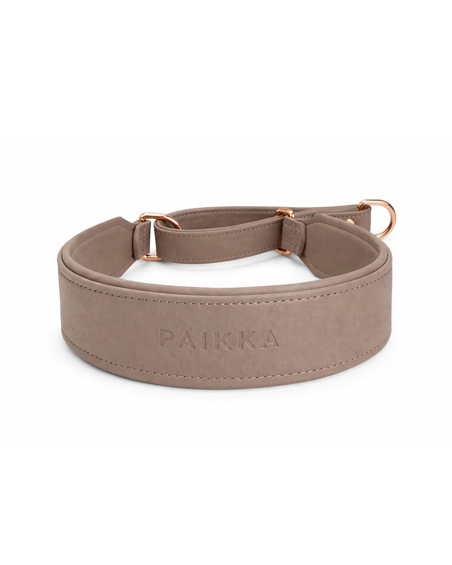 PAIKKA Lignify Collier pour chien Martingale Taupe