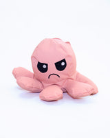 Floating Unhappy Octopus pink