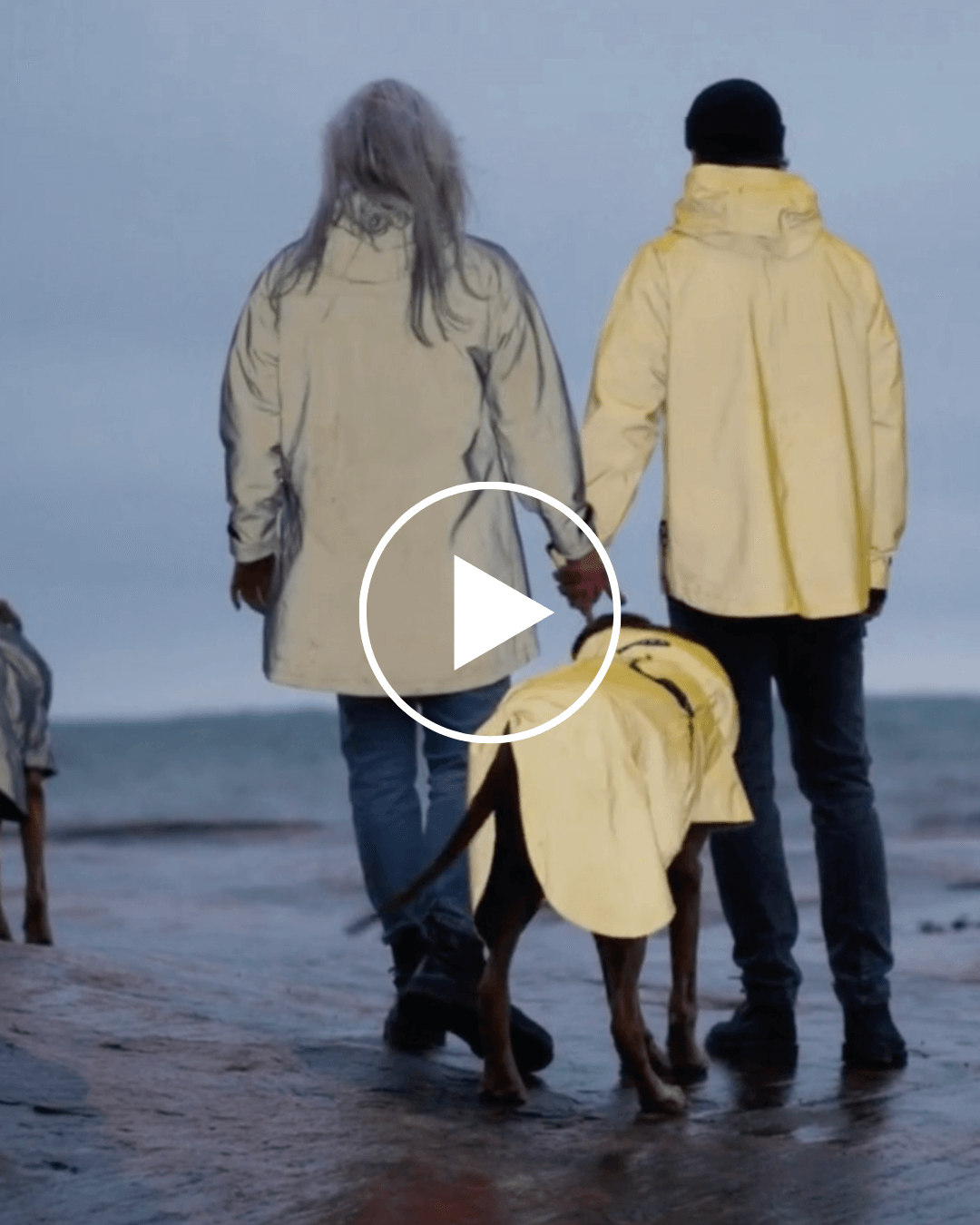 PAIKKA Imperméable Visibility pour humain Jaune