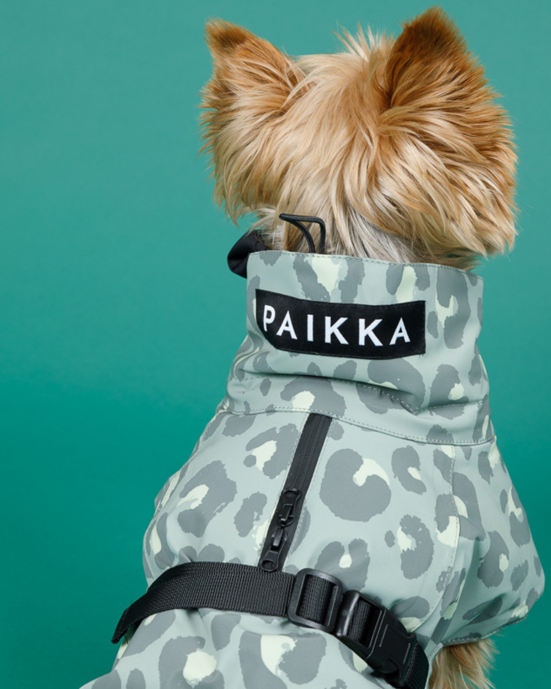 Veste d'hiver visibilité PAIKKA vert lion