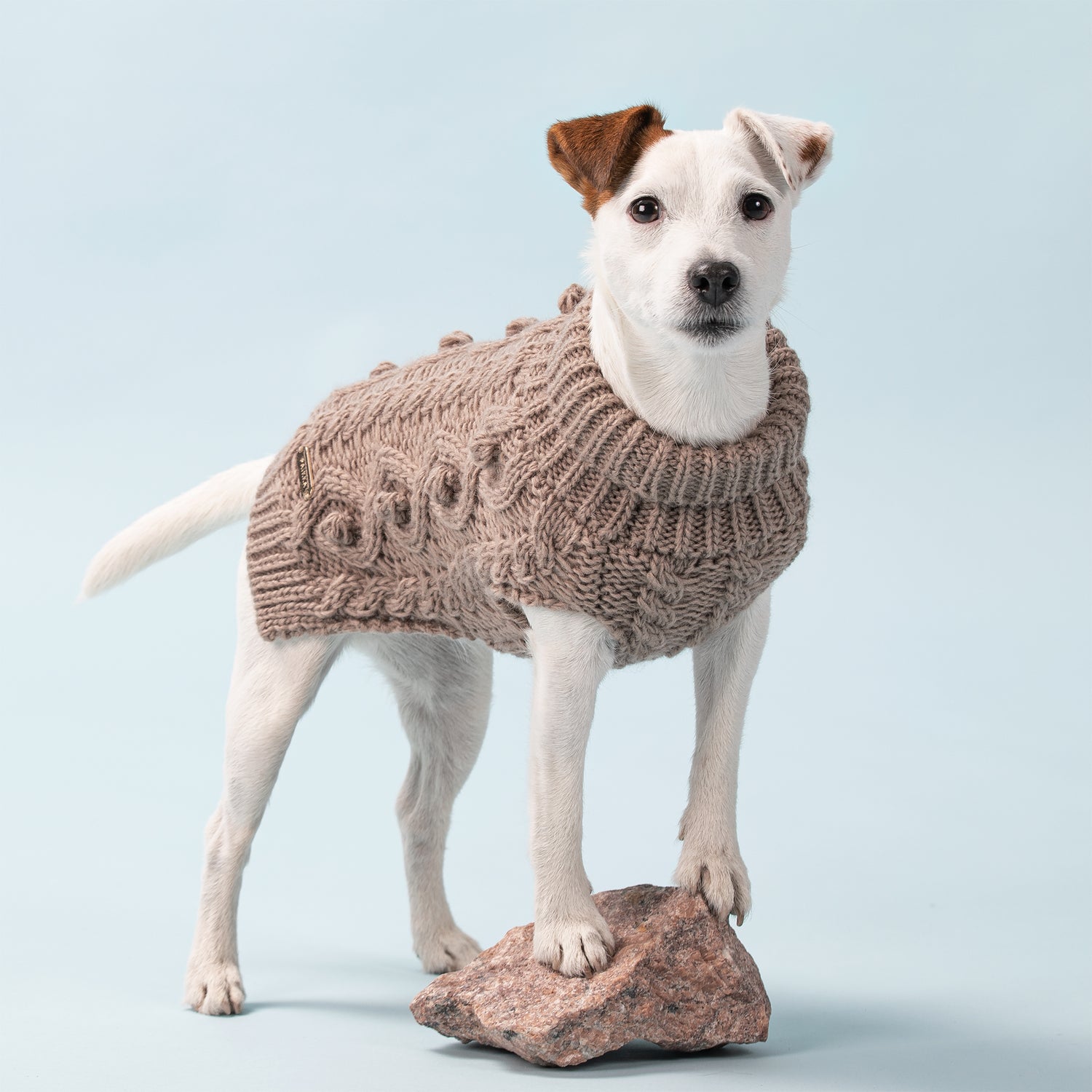 PAIKKA Handmade Knit Sweater Taupe